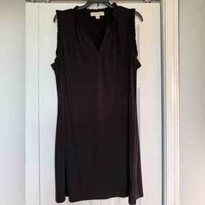 Michael Kors ruffled black dress - size XL